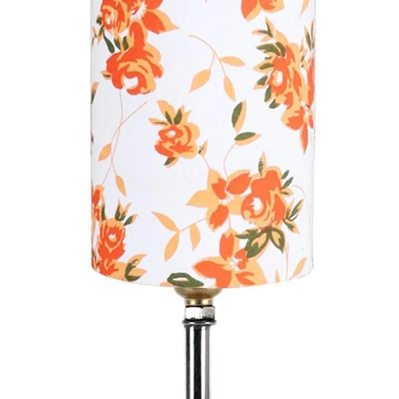 Floral Salad Fabric Table Lamp - Multicolor media 8