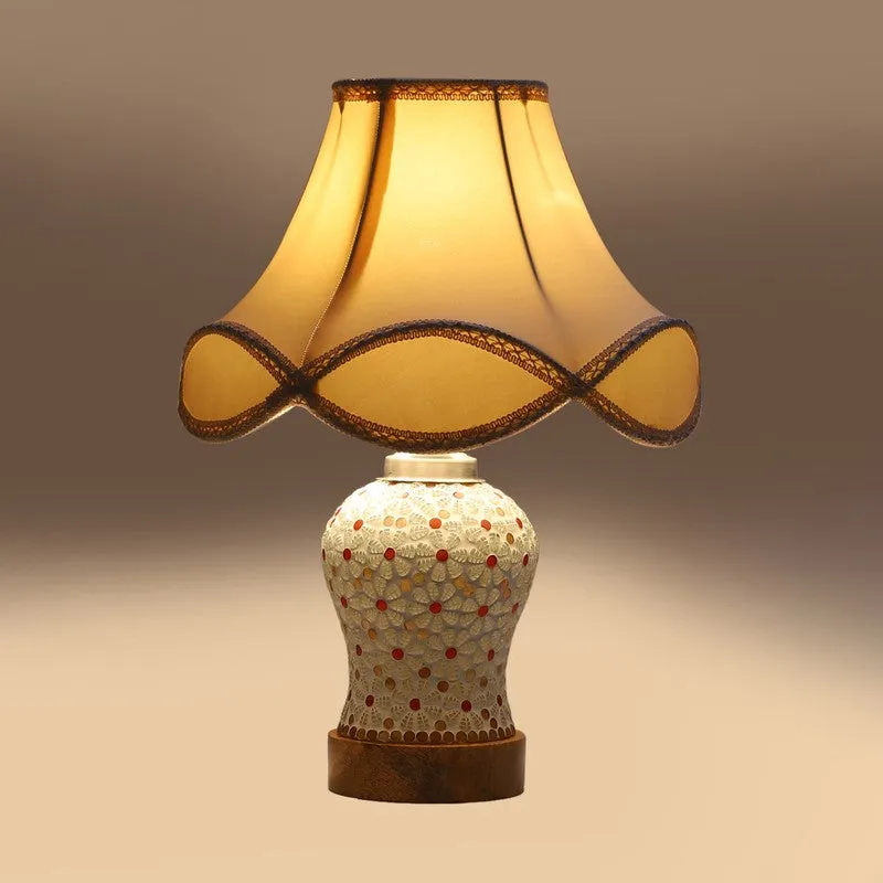 Harmyra Arc Wooden Table Lamp - Multicolor media 7