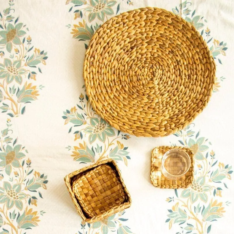 Circle Weaver Natural Fiber Placemat - Set Of Four media 1