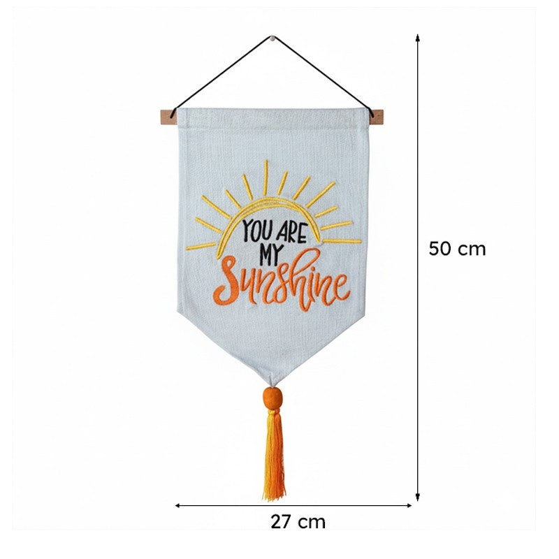 You Are My Sunshine Banner Fabric Fabric Wall Accent media 6