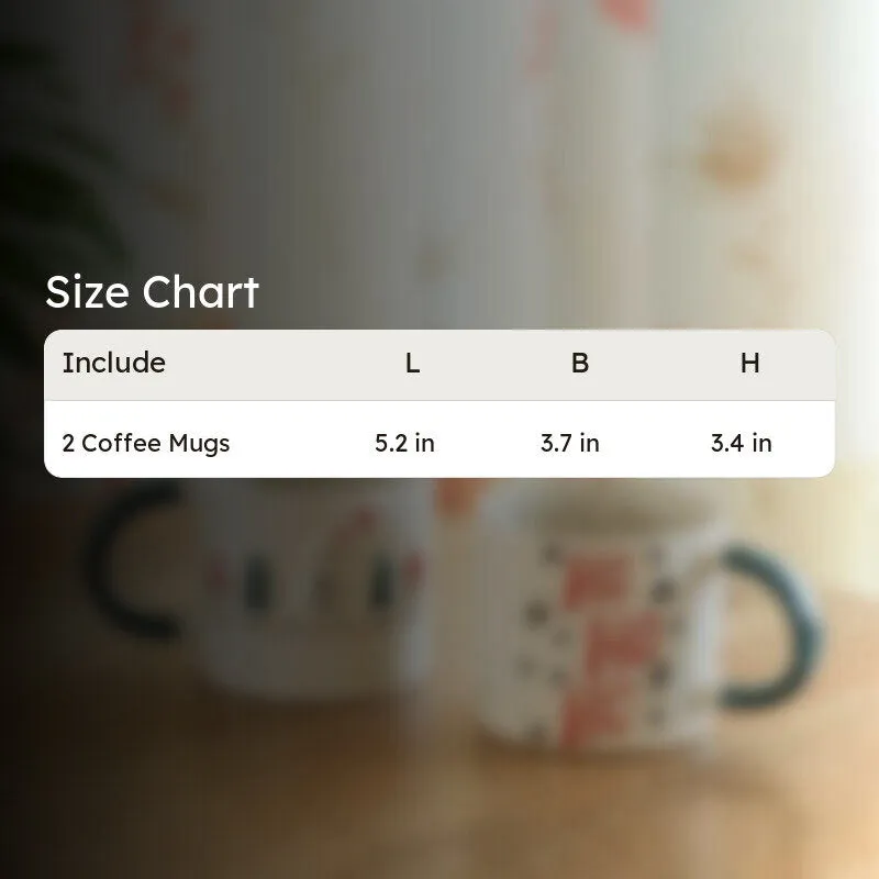Christmas Ceramic Coffee Mug (330 mL Each) - Set Of Two media 8