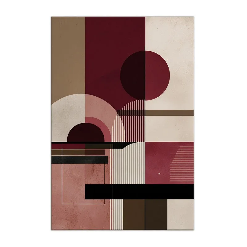Minimal Shape Composition Canvas Wall Art media 3