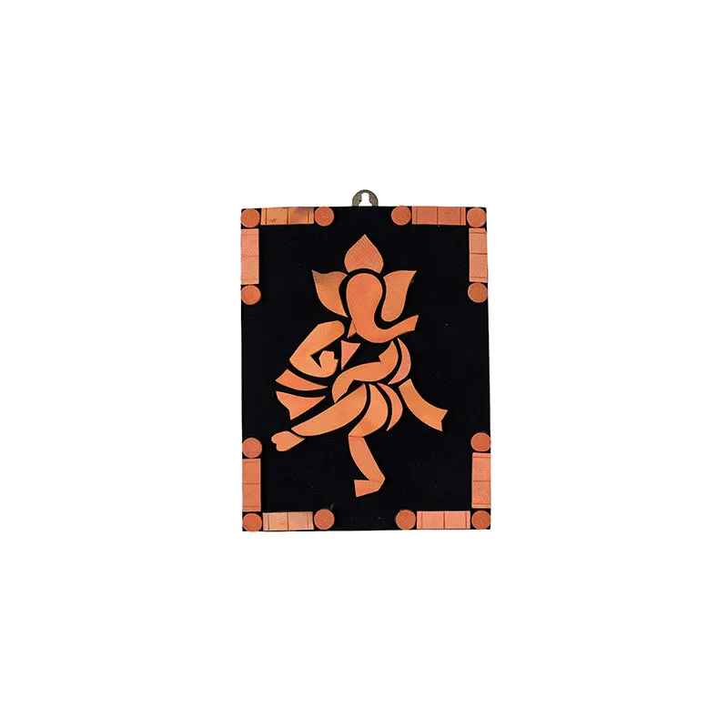 Nritya Vinayak Terracotta Wall Art media 3