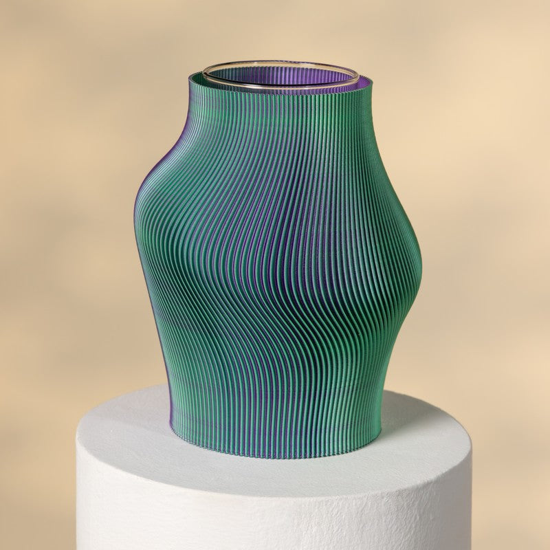 Fig Living Muse Vase GP (3d Printed) - Two Piece Set media 8