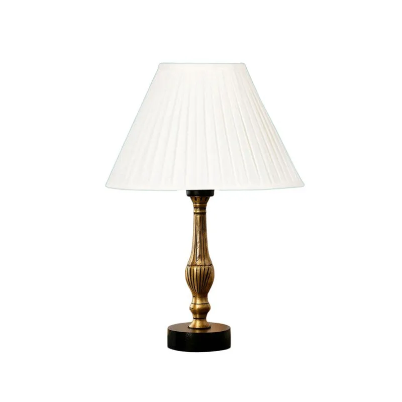 Aurelo Ziro Wooden Table Lamp - OffWhite media 5