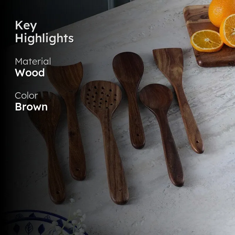 Vienna Serving Spoons - Six Piece Set media 2
