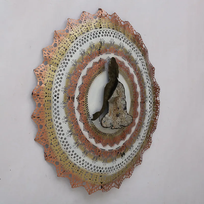 Buddha & Mandala Iron Wall Accent media 6