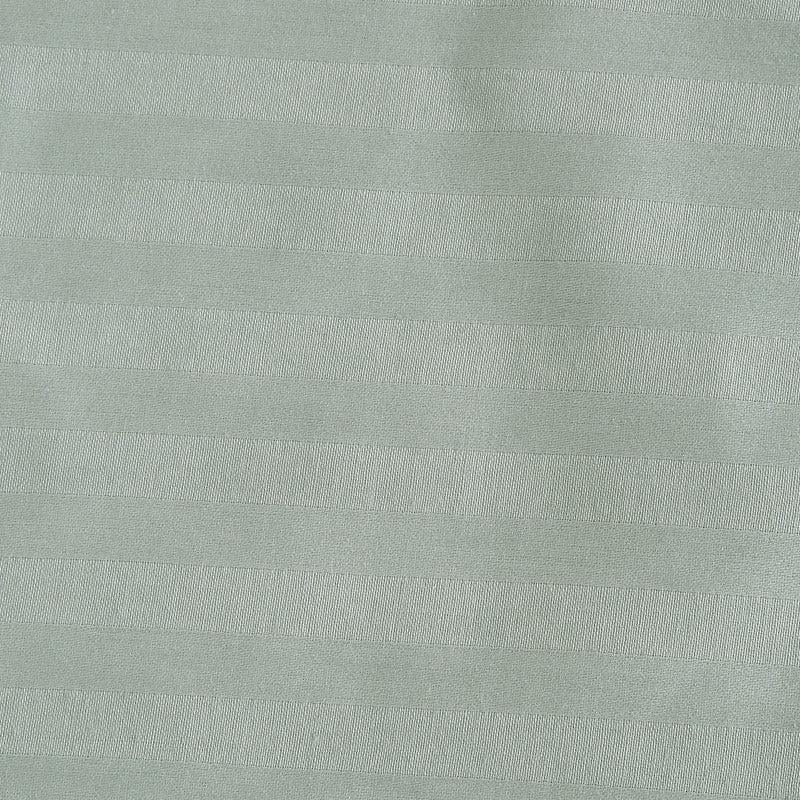 Adalyn Striped Cotton Bedsheet (Silver) - 210 TC media 6