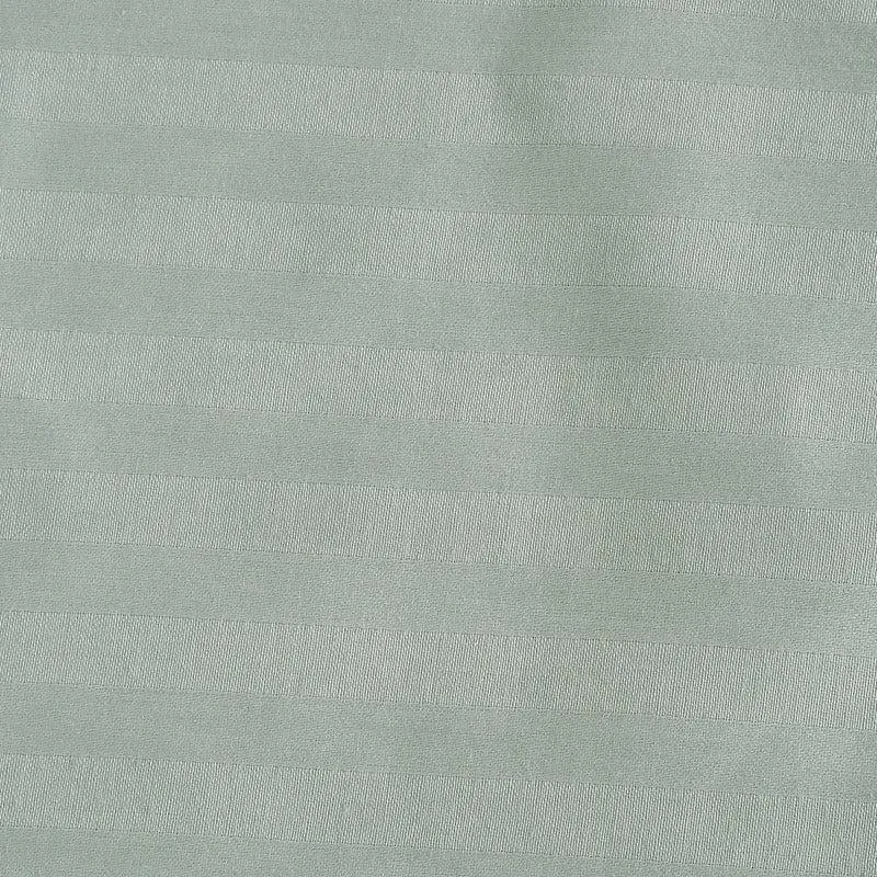 Adalyn Striped Cotton Bedsheet (Silver) - 210 TC media 6