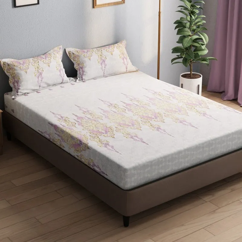 Deyricon Bedsheet (Grey) - 115 GSM media 1