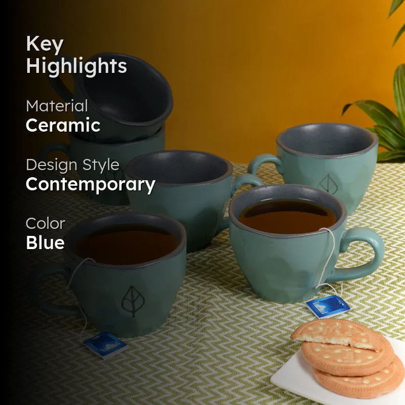 Prada Ceramic Tea Cup (150mL Each) - Set of Six media 2