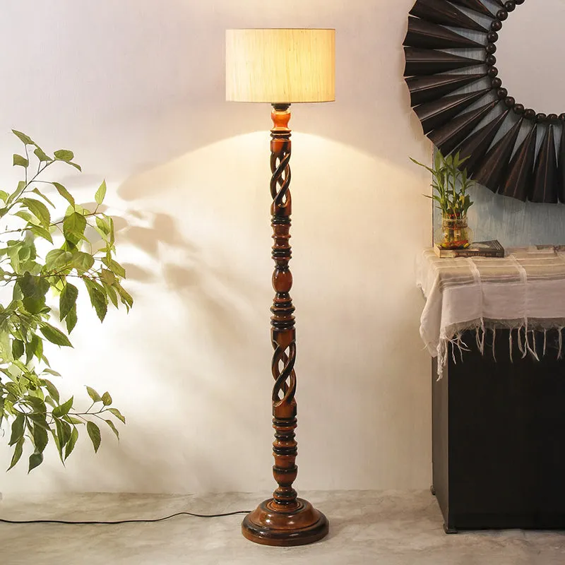 Twilight Treasures Floor Lamp - Cream media 1