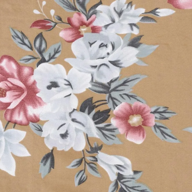 Floral Secret Printed Bedsheet - 150 GSM media 5