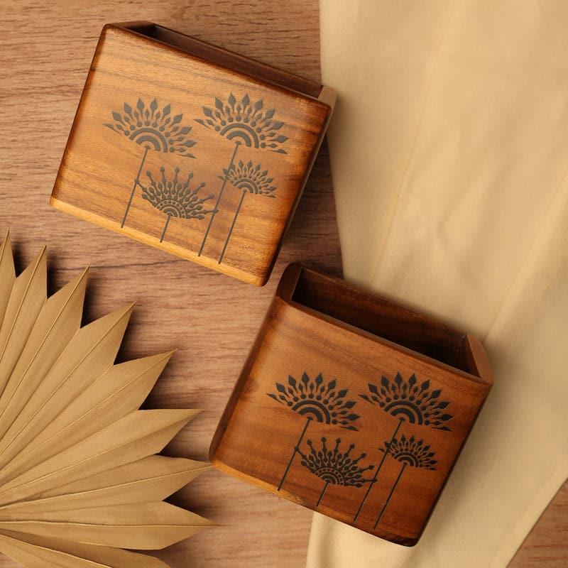 Vadana Floral Cutlery Holder