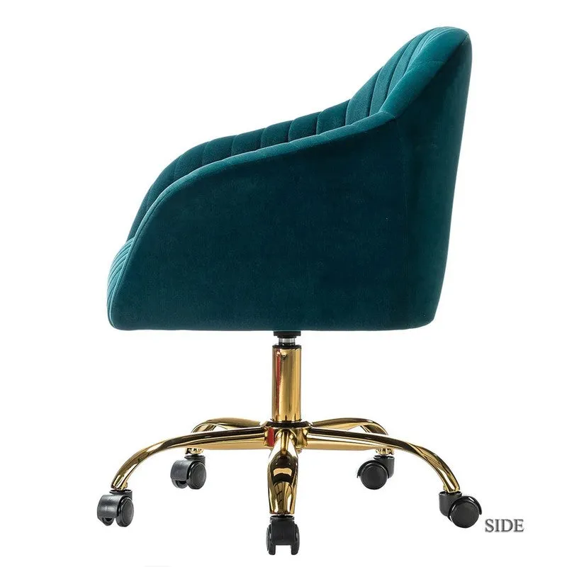 Seaton Metal Office Chair - Blue media 6