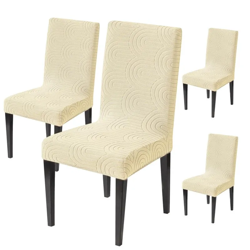 VivoCraft Fit Chair Cover (Beige) - Set Of Four media 4
