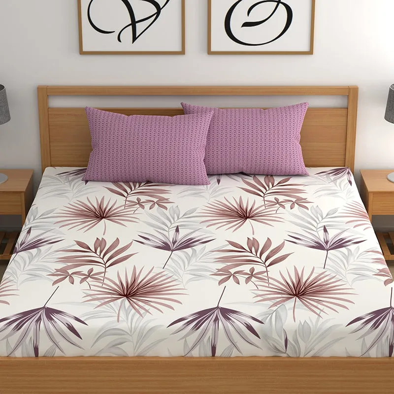 Palmina I Microfiber Microfiber Bedsheet - 150 GSM media 5