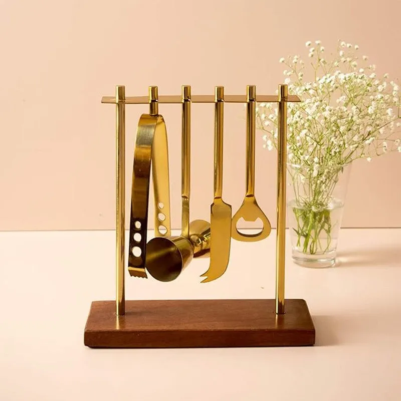Bartender Tools (Gold) - Set Of Four media 1