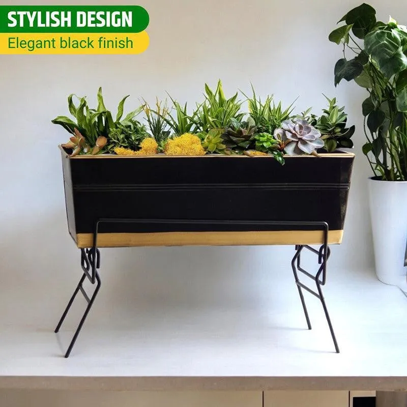 Botanic Eterna Metal Planter Stand media 3