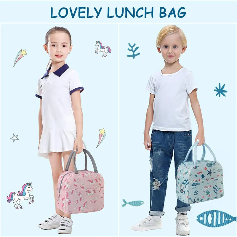 Pink Paws Nylon Lunch Bag media 8
