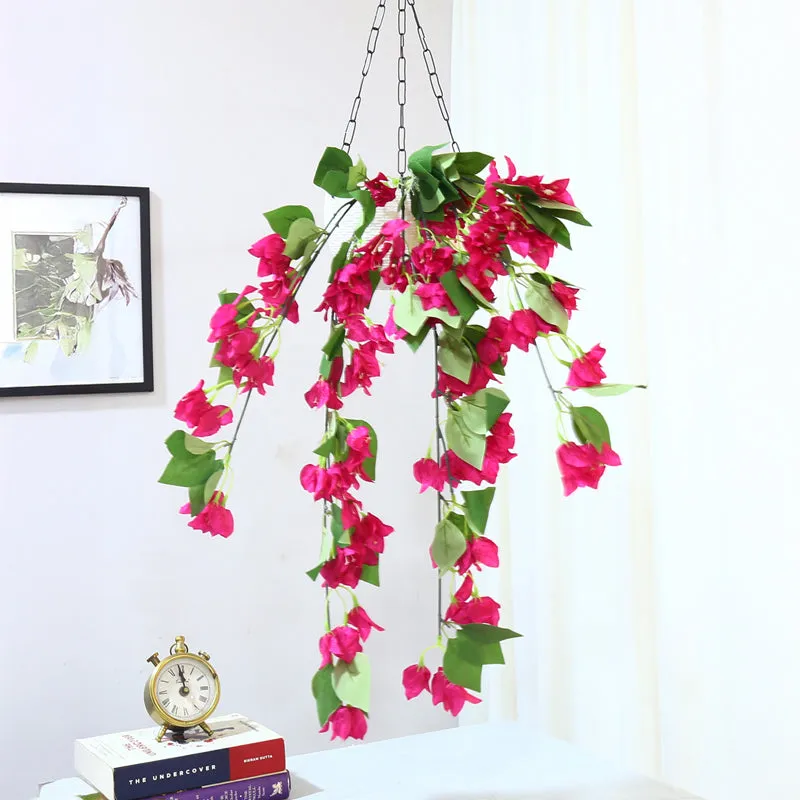 Peternia Artificial Bougainvillaea - Dark Pink media 1