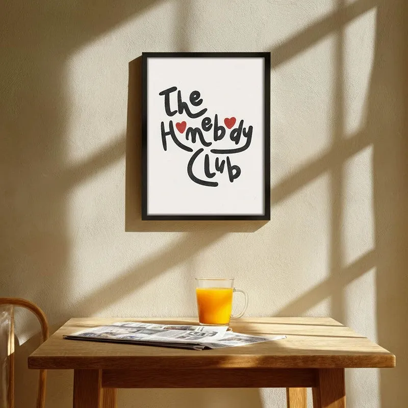 TastefulClub Archival Canvas Wall Art - Black media 1