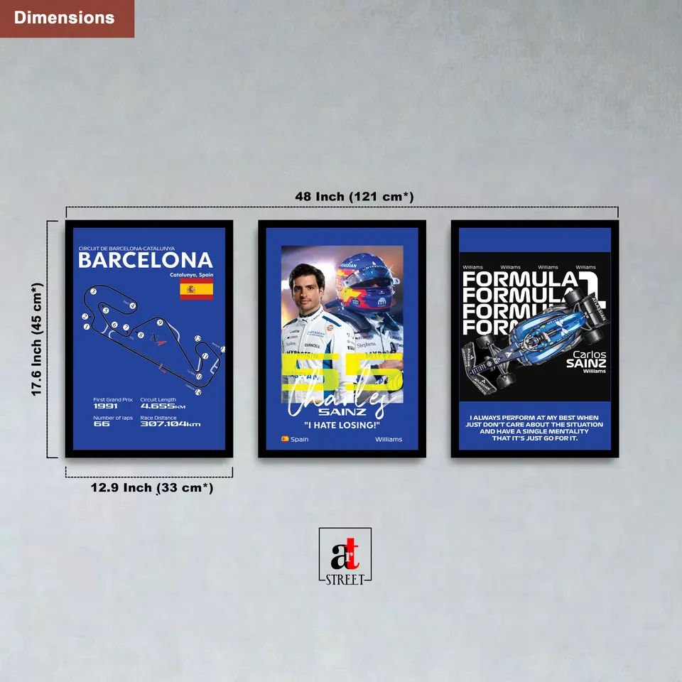Race Weekend Legends Wall Art - Set Of Three media 3
