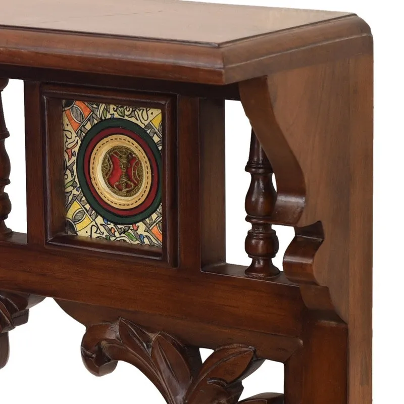 Aria Teak Wood Shelve media 5