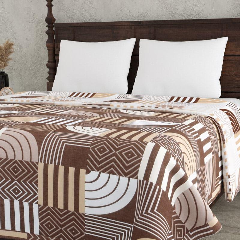 Geometric Gala Brown Cotton Dohar media 3