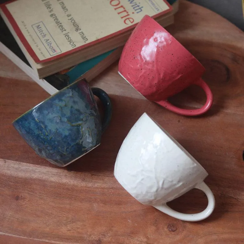 Meva Ceramic Tea Cup (230 mL Each) - Set of Three media 4