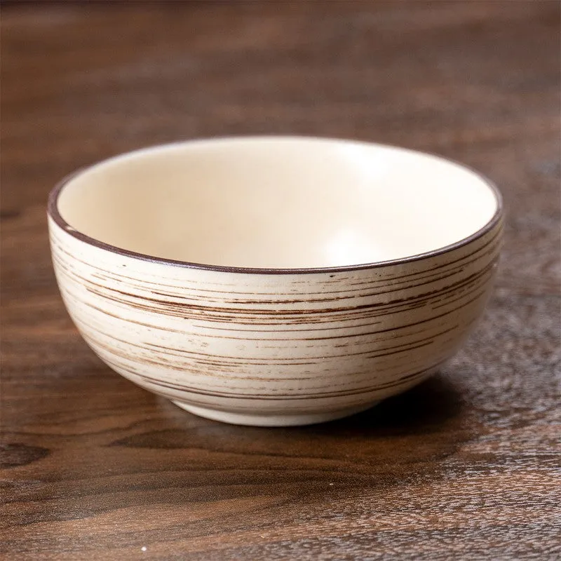 Cream Ceramic Dinner Set - 18 Piece Set media 8