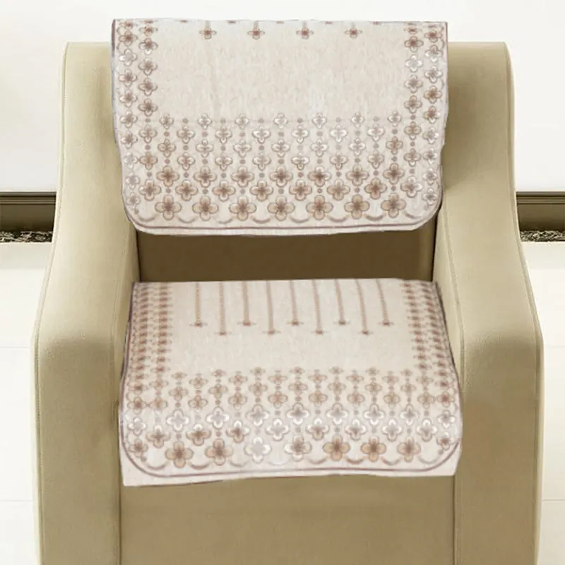Emsy Cotton Sofa Cover - Off White media 4