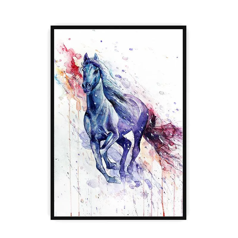 Stallion Blaze Wall Painting media 2