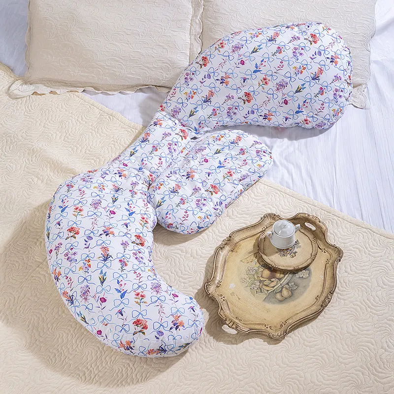 Viola Cotton L Maternity Pillow With Polyester Filling - Multicolor media 4