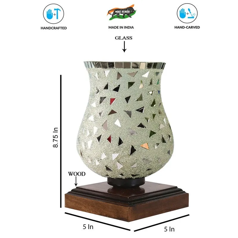 Vistara Mosaic Glass Table Lamp media 9