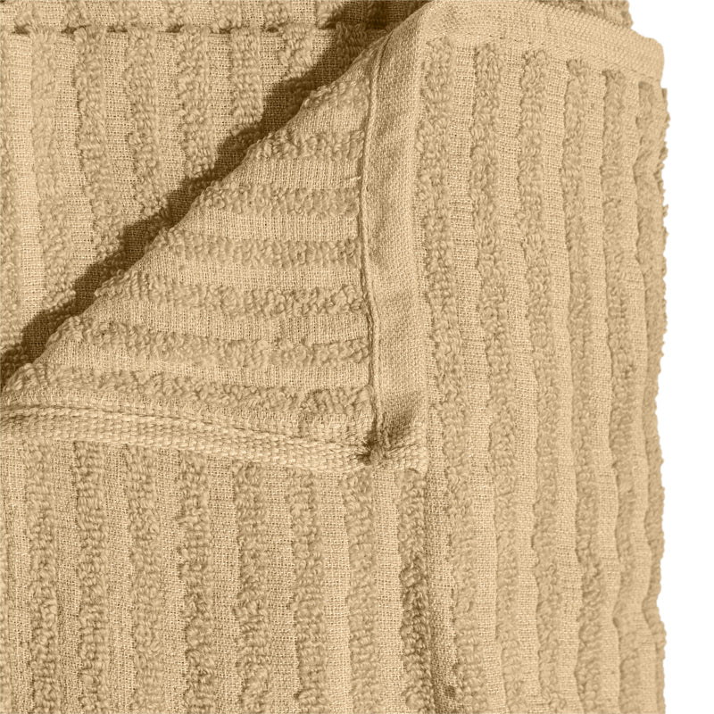 Micro Cotton LuxeDry Striped Bath Towel - Brown media 6