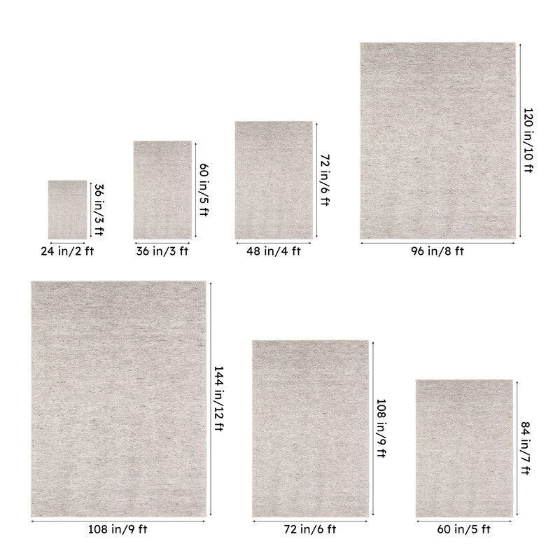 Heritage Hand Loomed Wool Rug - Marble media 14