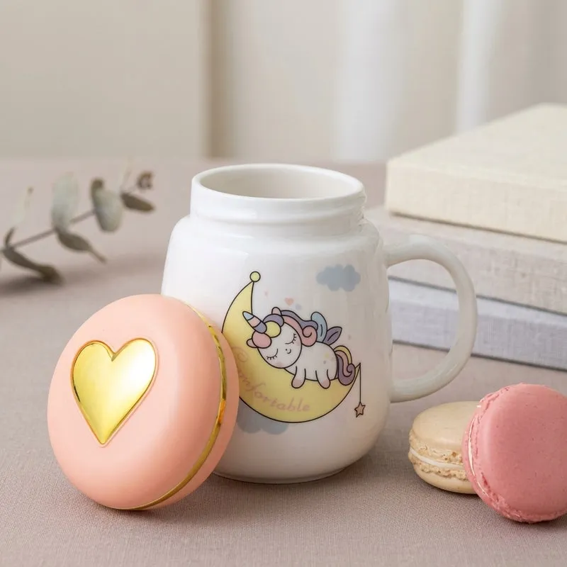 Sleepy Ceramic Coffee Mug (400 mL) media 1
