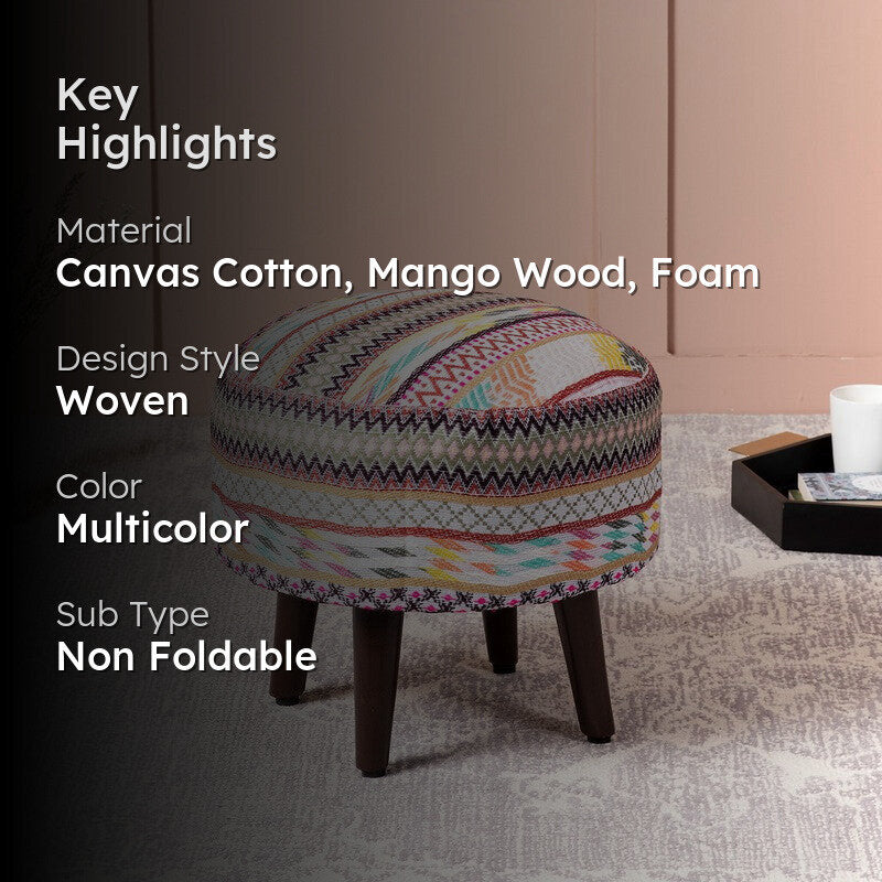 Ostyn Cotton Ottoman media 2