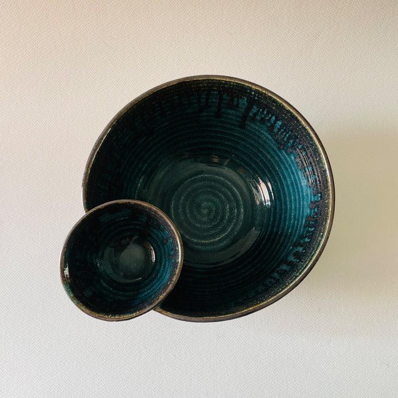 Manila Chip & Dip Bowl (Blue) - 1400 ML image 4