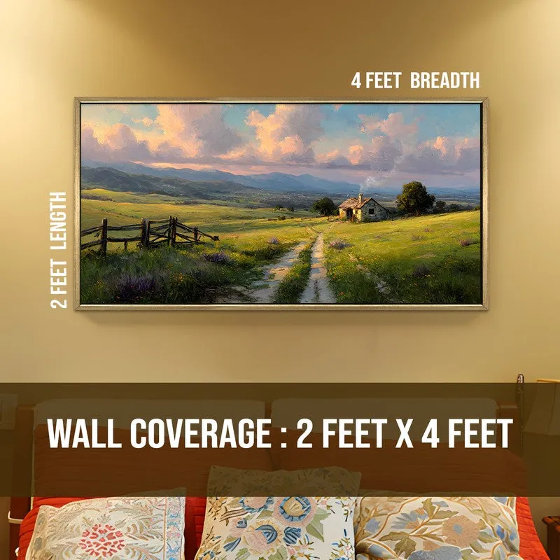 Greenreach Canvas Wall Painting With Frame media 8