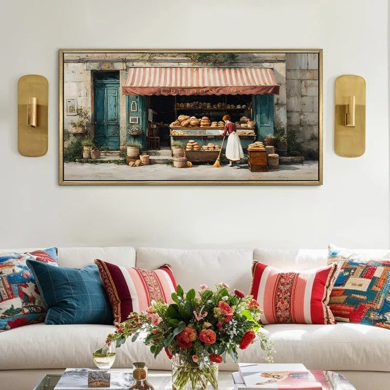 Flourish Canvas Wall Painting With Frame media 1