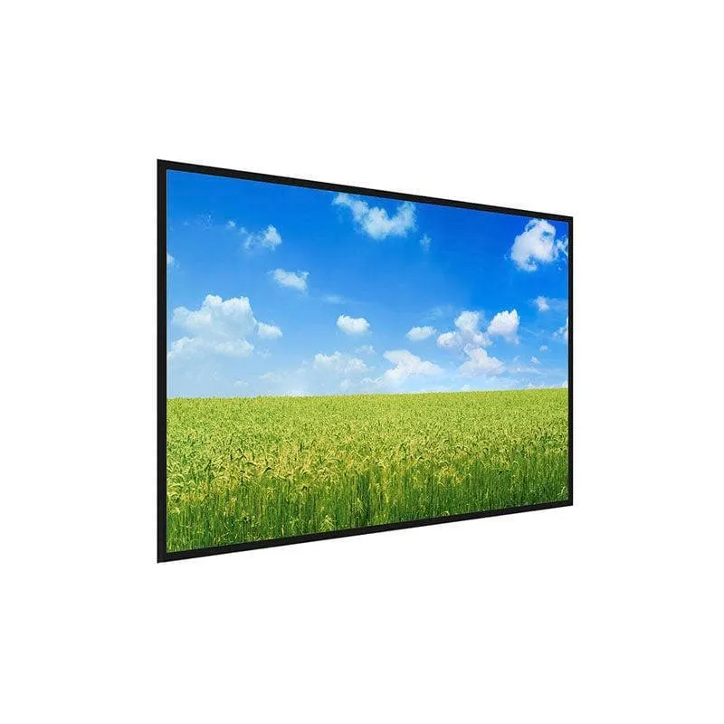 Green Field Canvas Wall Painting - Black Frame media 3