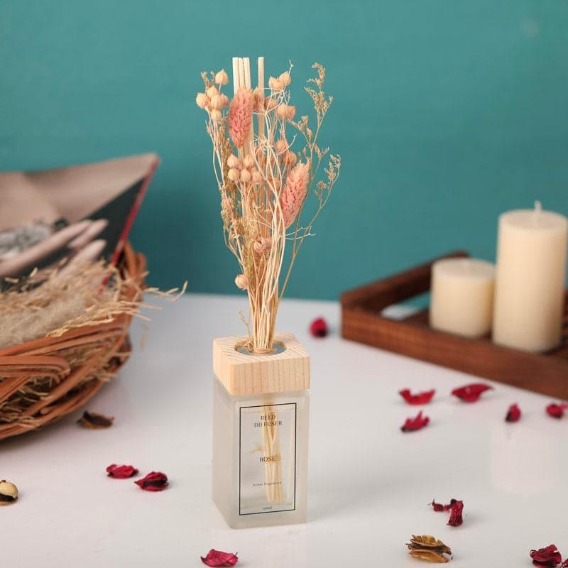 Dried Flowers & Leaves · Glass
