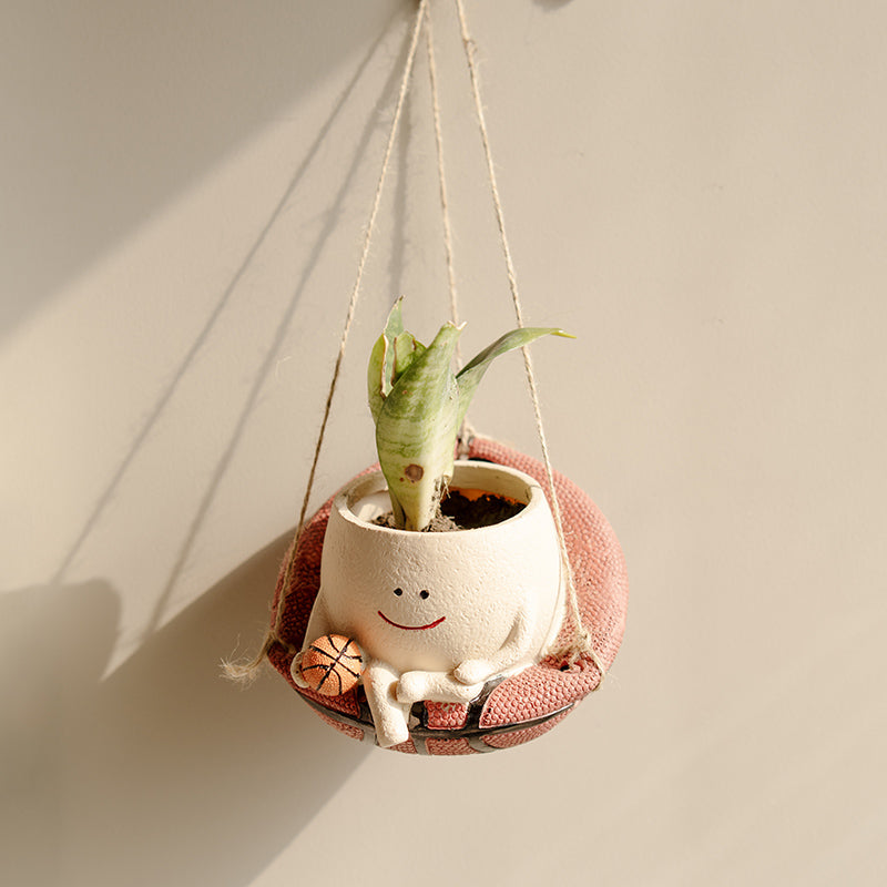 Basketball Player Resin Planter media 6