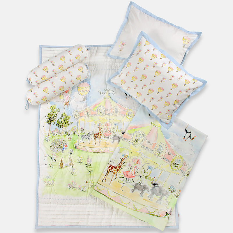 Twirl & Float Egyptian Cotton Bedding Set (200 TC) - Five Piece Set media 3