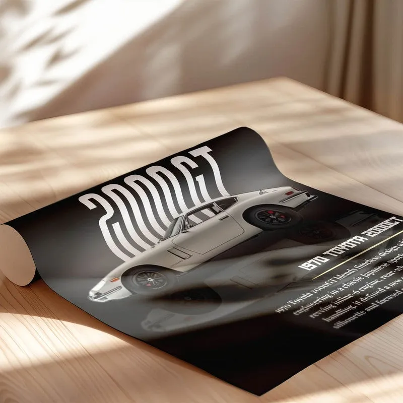 2000GT Elegance Wall Poster media 4