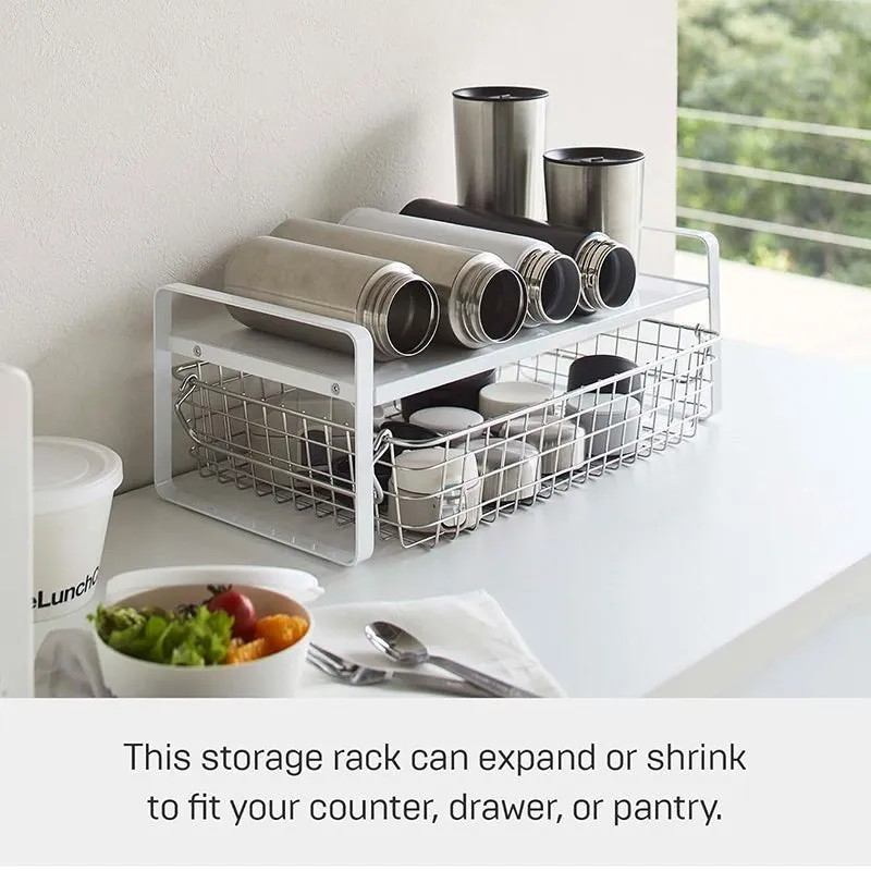 Noro Carbon Steel Expandable Countertop Storage Rack media 9