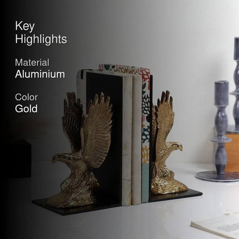 The Helion Pair Bookend (Gold) - Set Of Two media 2