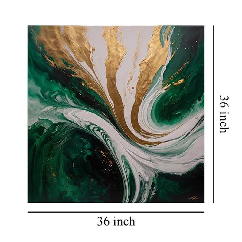 Opulent Swirls Wall Painting media 7